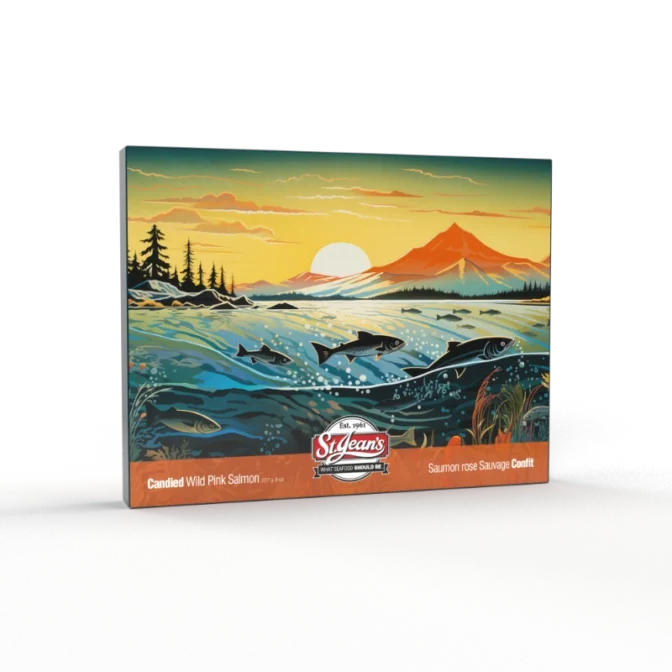 Candied Pink Salmon in westcoast gift box