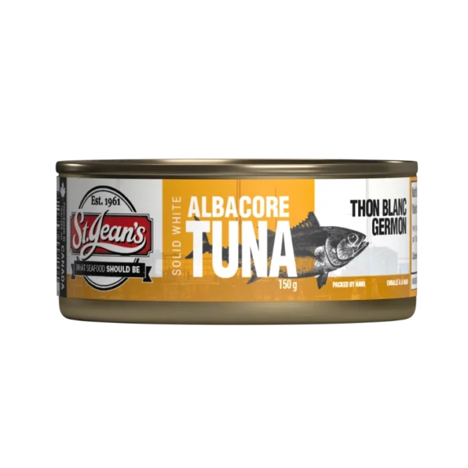 St Jean's Canned Albacore Tuna 150 g St Jean's Canned Albacore Tuna 150 g