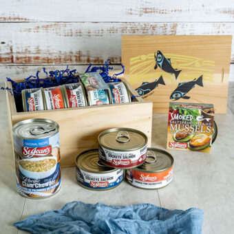 Premium Seafood Gift Box - Smoked Salmon, Mussels, Pate & Chowder | Salmon Art