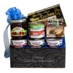 Island Gourmet Gift basket full of local canned seafood and gourmet pantry items